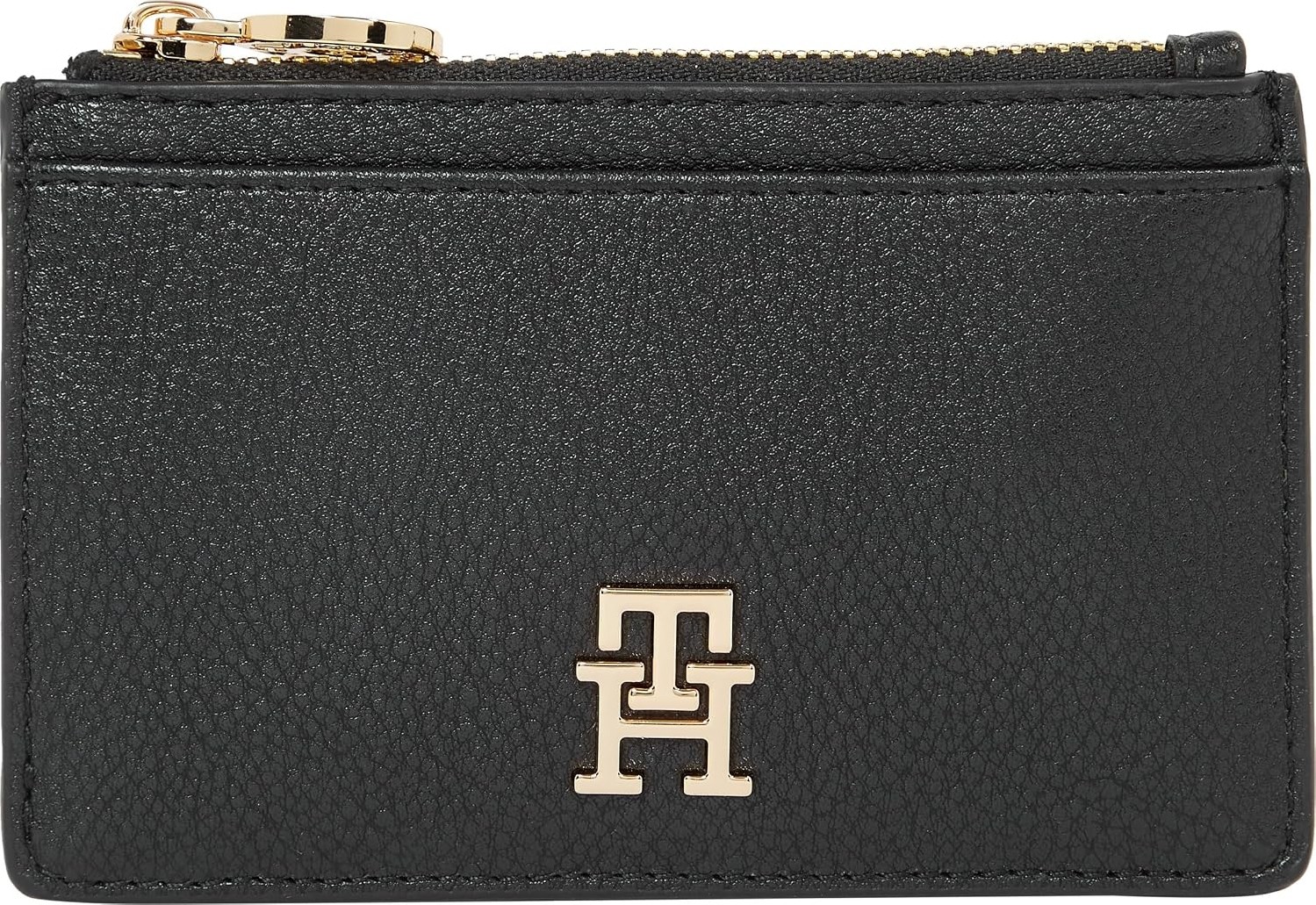 Happy Trend Tommy Hilfiger Th Distinct Long cc Holder Kadın Cüzdan Black Tek Beden görsel 2