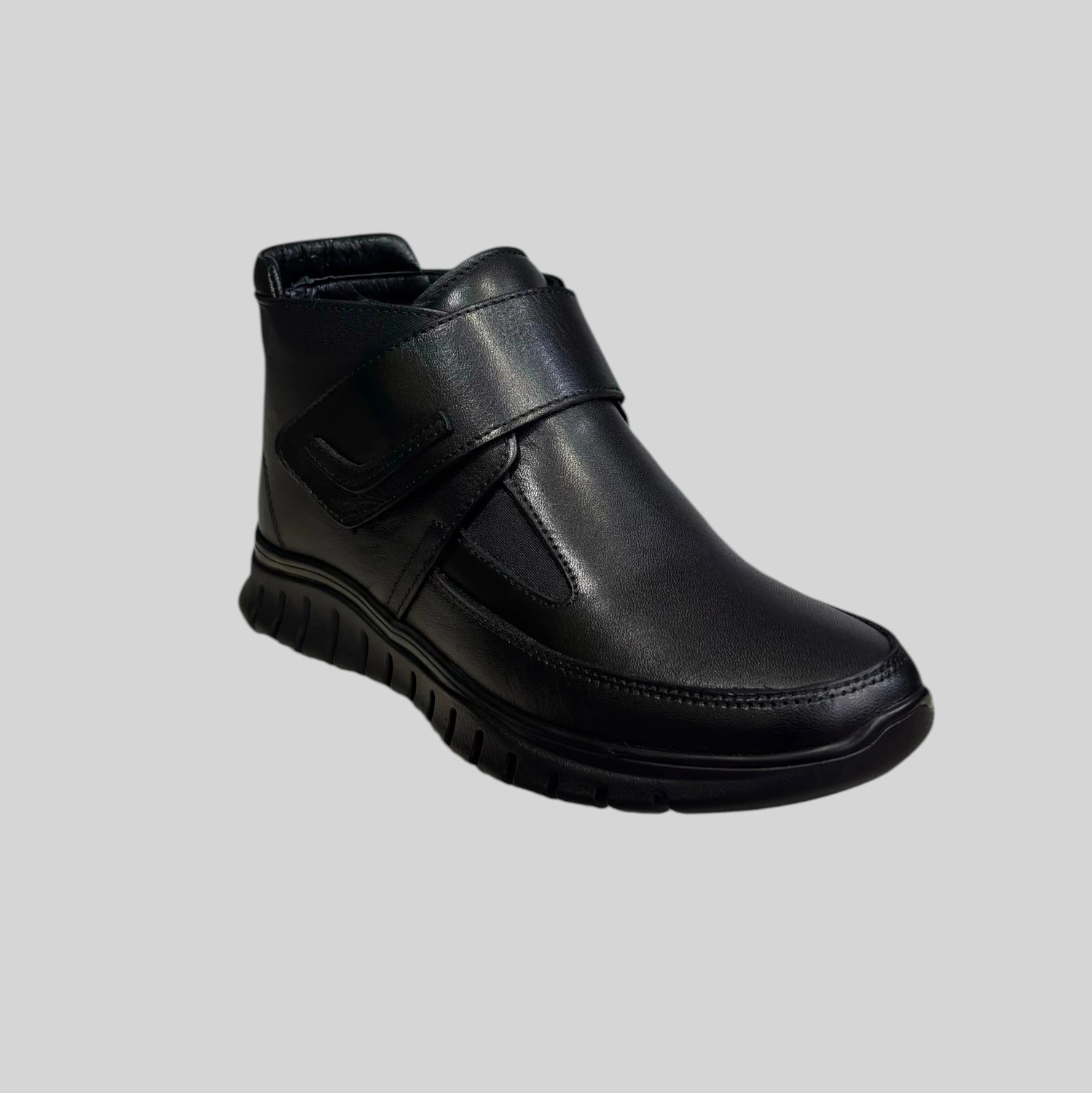 Voyager Z1144 Kadın Hakiki Deri Comfort Bot Siyah görsel 3