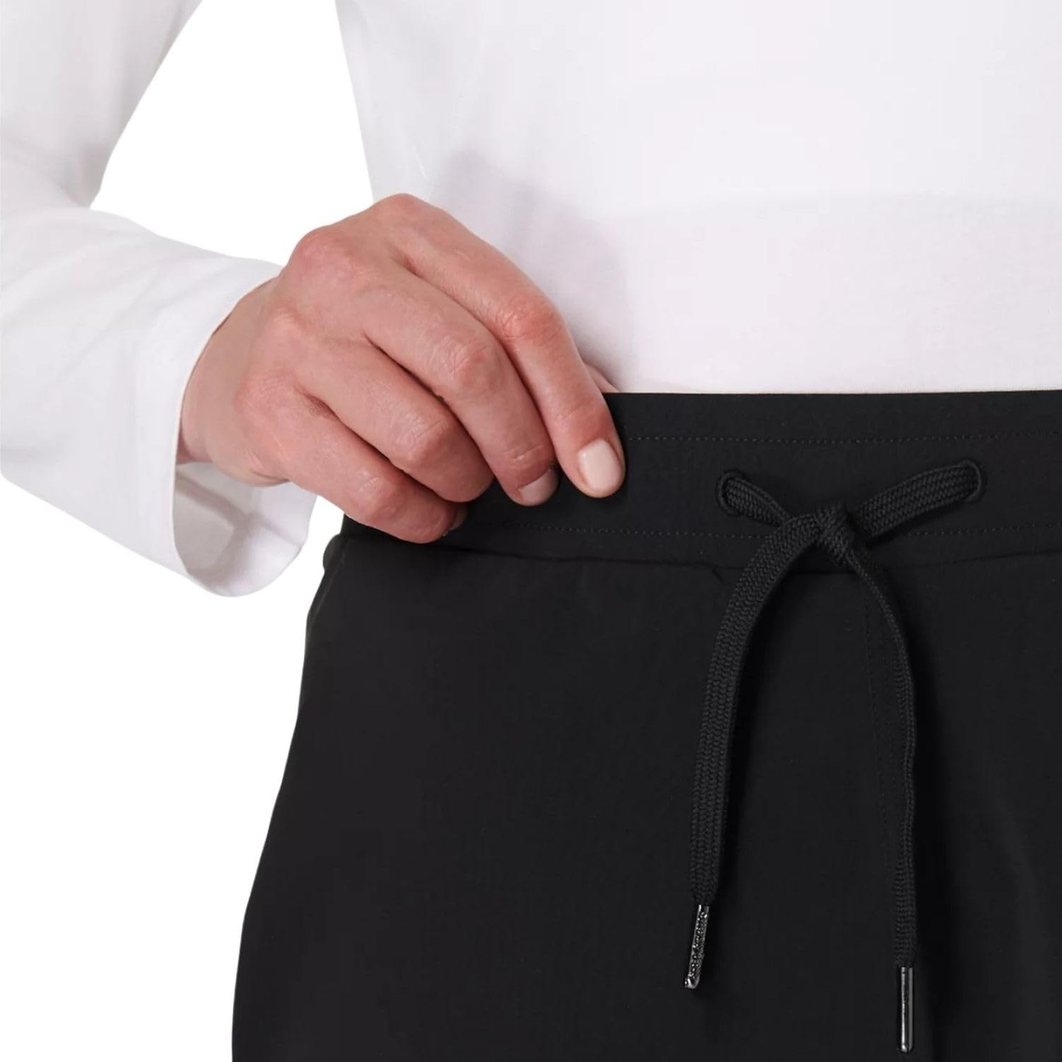 Die Grup Sweaty Betty Explorer 5.5 Short Kadın Siyah Şort görsel 4