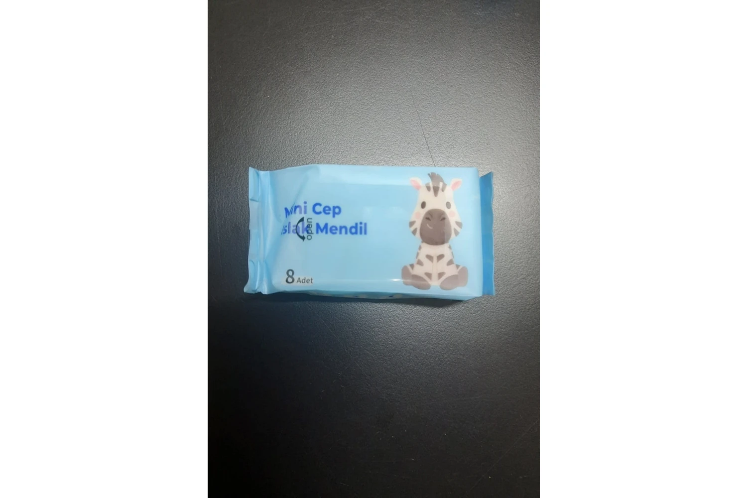 Resim 8 Paket Çanta Tipi Taşınabilir Mini Cep Tipi Islak Mendil (8 Adet x 8 Paket) 