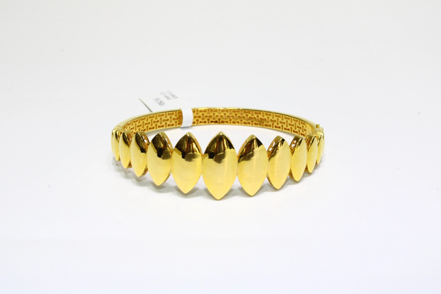 Kızılay Kuyumcusu 22 Ayar Altın Damla Model Kelepçe Bilezik 19.25 gr KLP1378