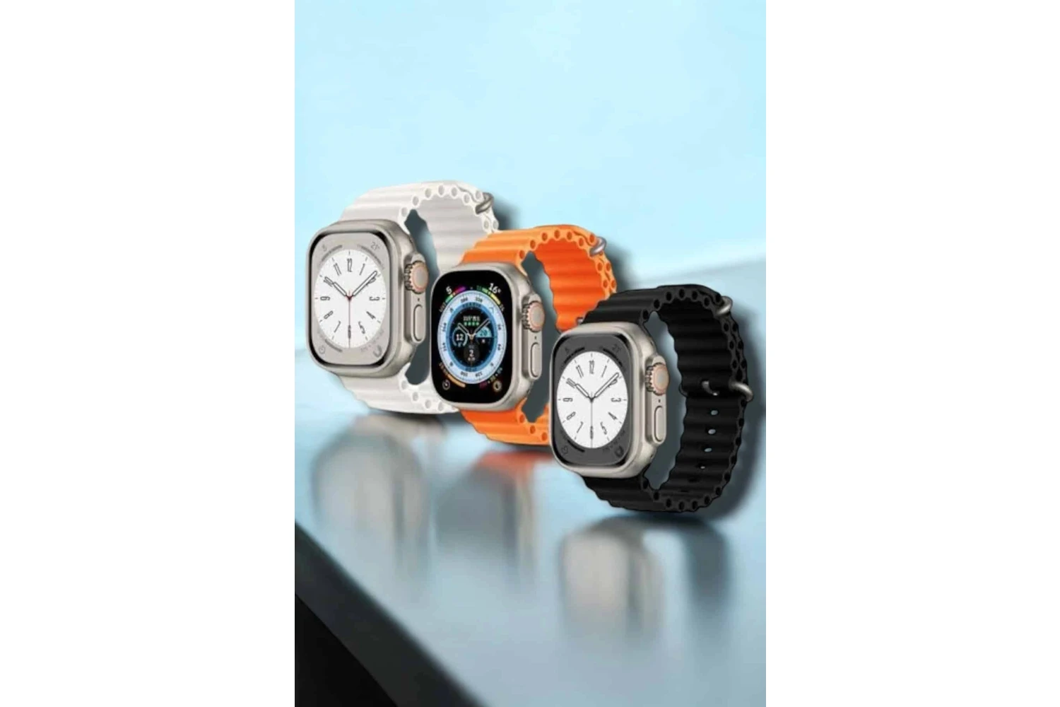 Resim Casio Wireless Şarjlı Akıllı Saat 49 mm Çok Renkli Ekran ile Uyku ve Nabız Takibi Özellikli 