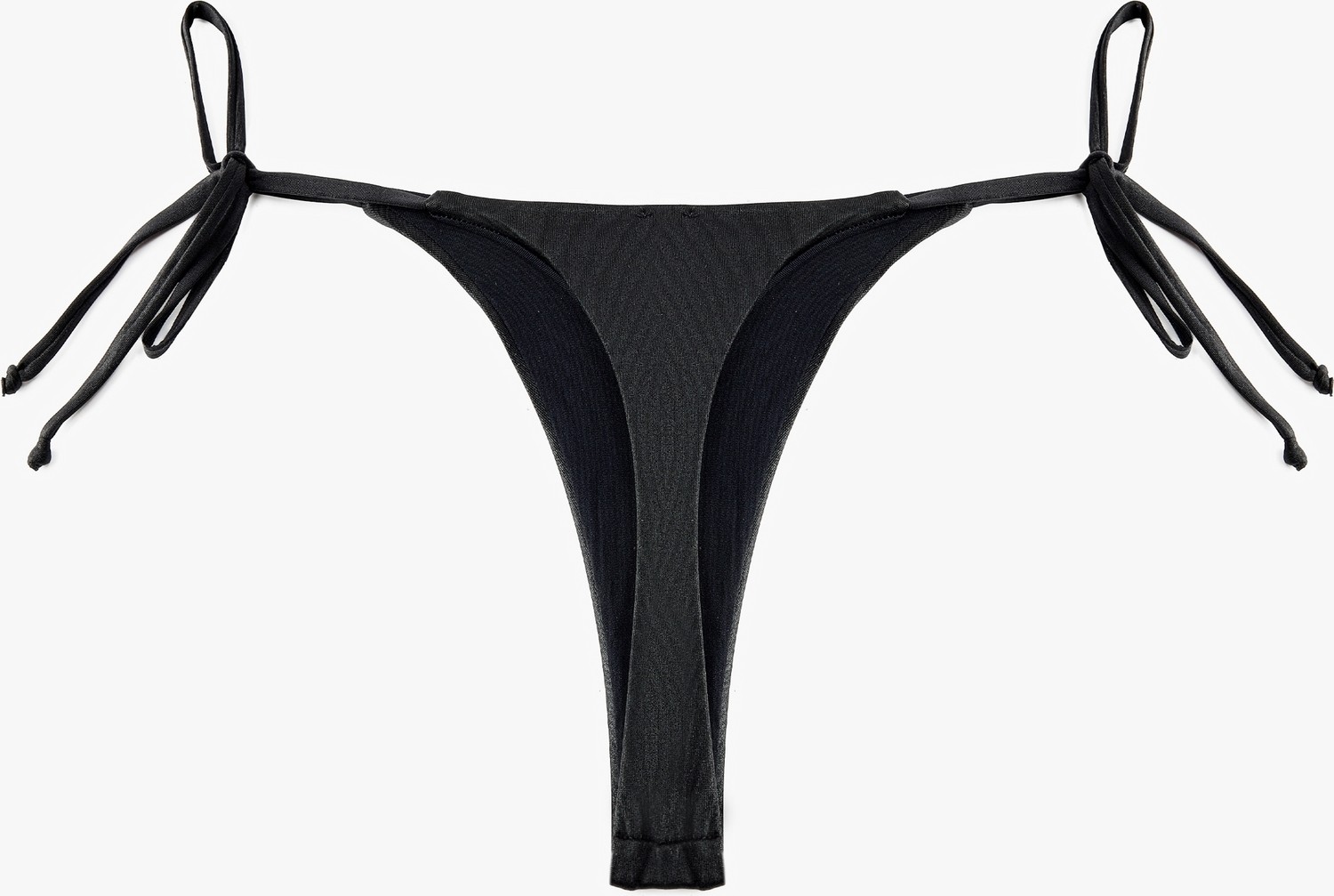 Koton Yanları Bağlamalı Parlak Ipli String Mikro Bikini Altı görsel 2