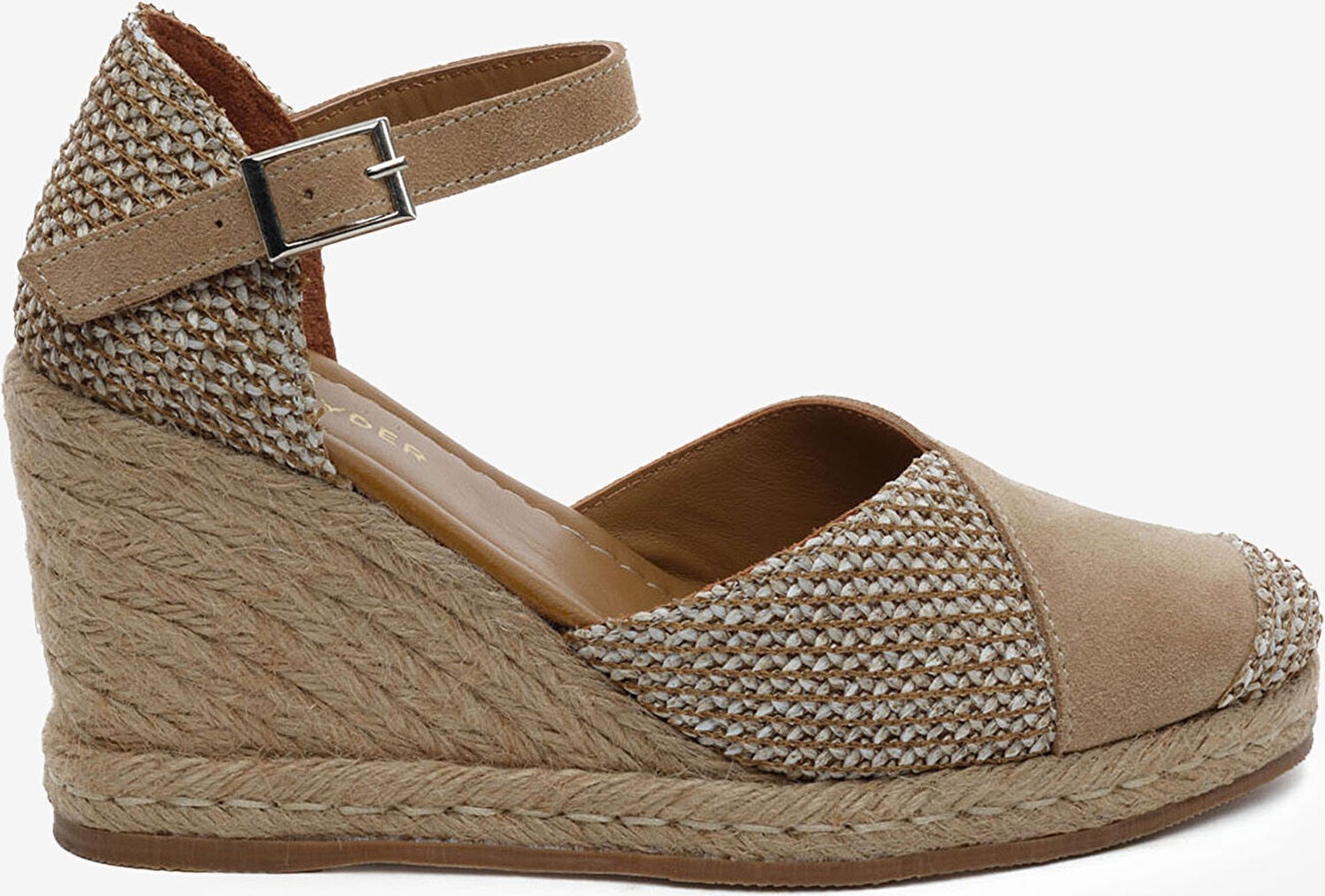 Greyder Kadın Altın Hakiki Deri Topuklu Sandalet 6Y2WS59003