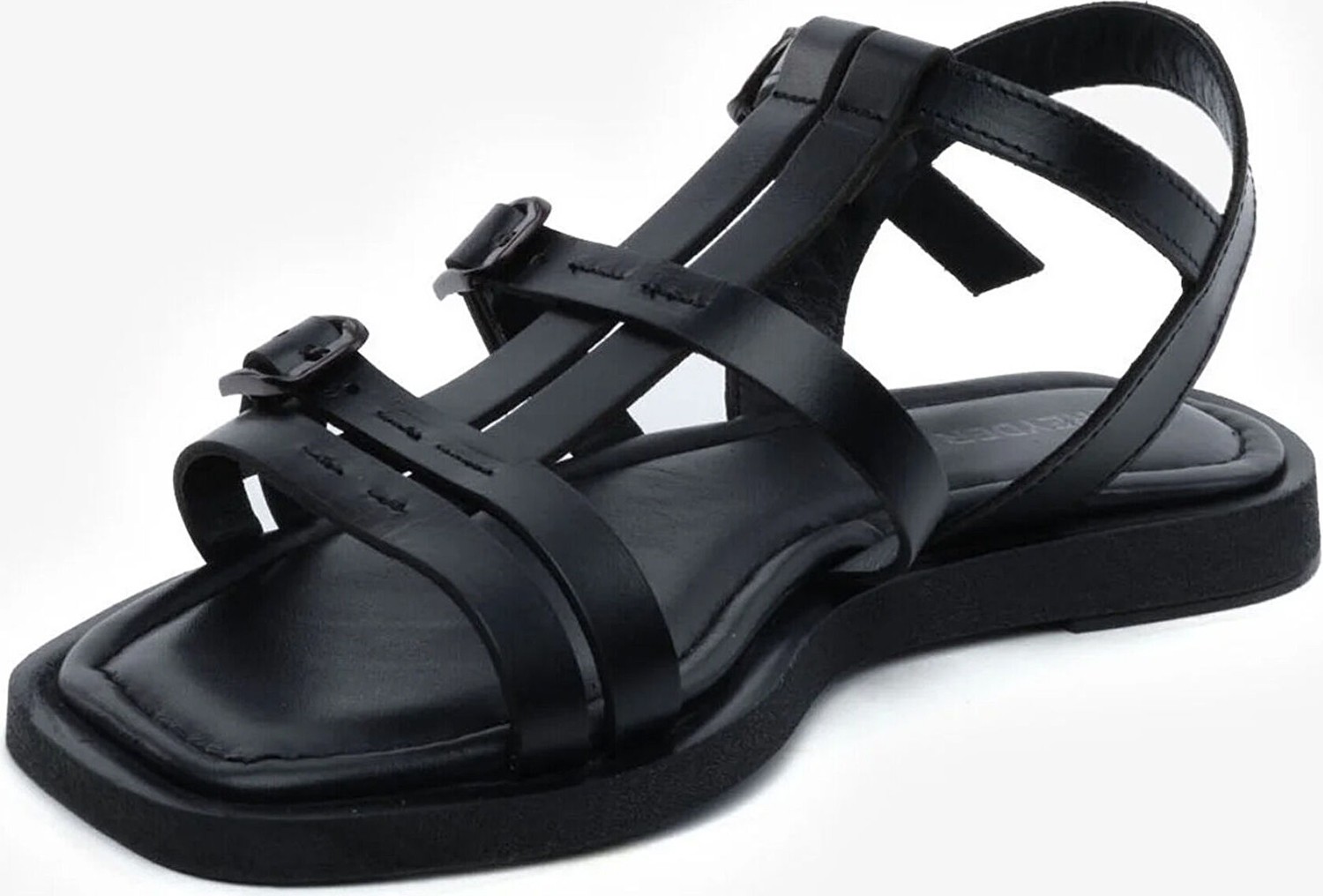 Greyder Kadın Siyah Hakiki Deri Sandalet 5Y2CS59251 görsel 3