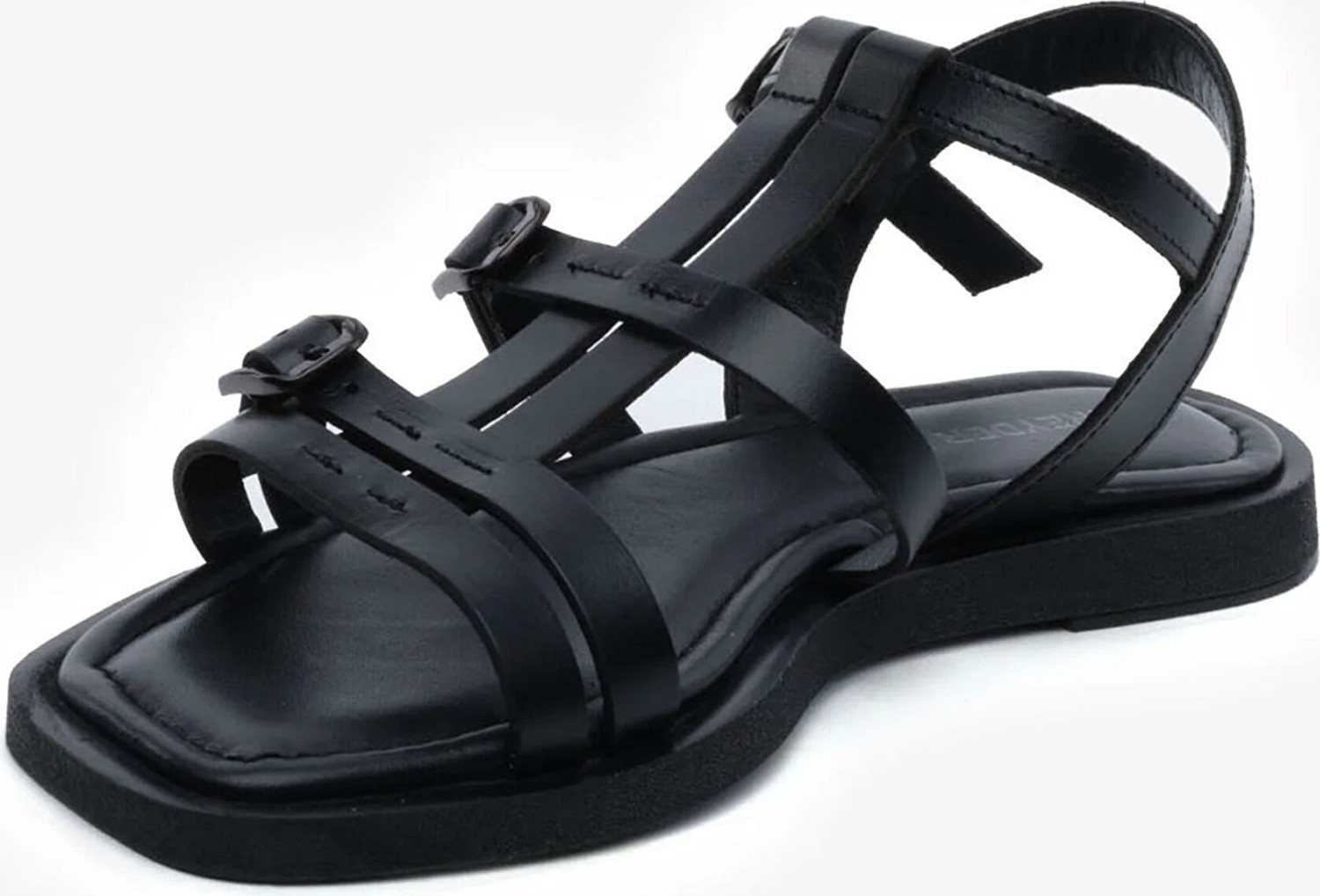 Greyder Kadın Siyah Hakiki Deri Sandalet 5Y2CS59251 görsel 8