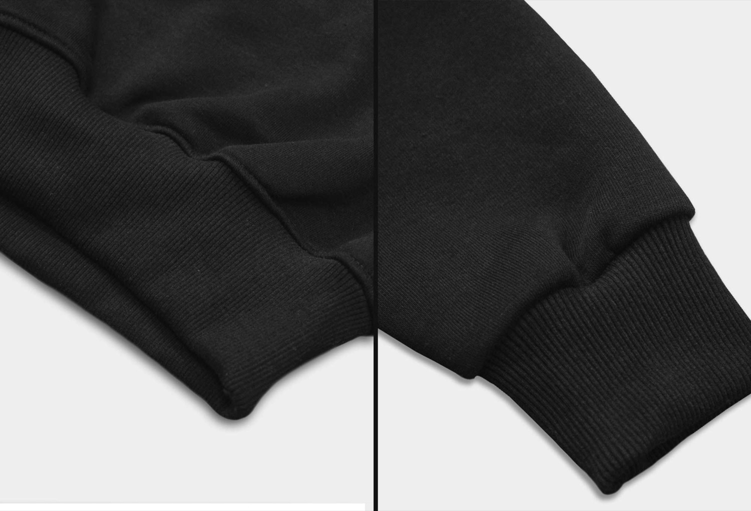Z zepplin Vans Siyah Fermuarlı Kapşonlu Sweatshirt görsel 4