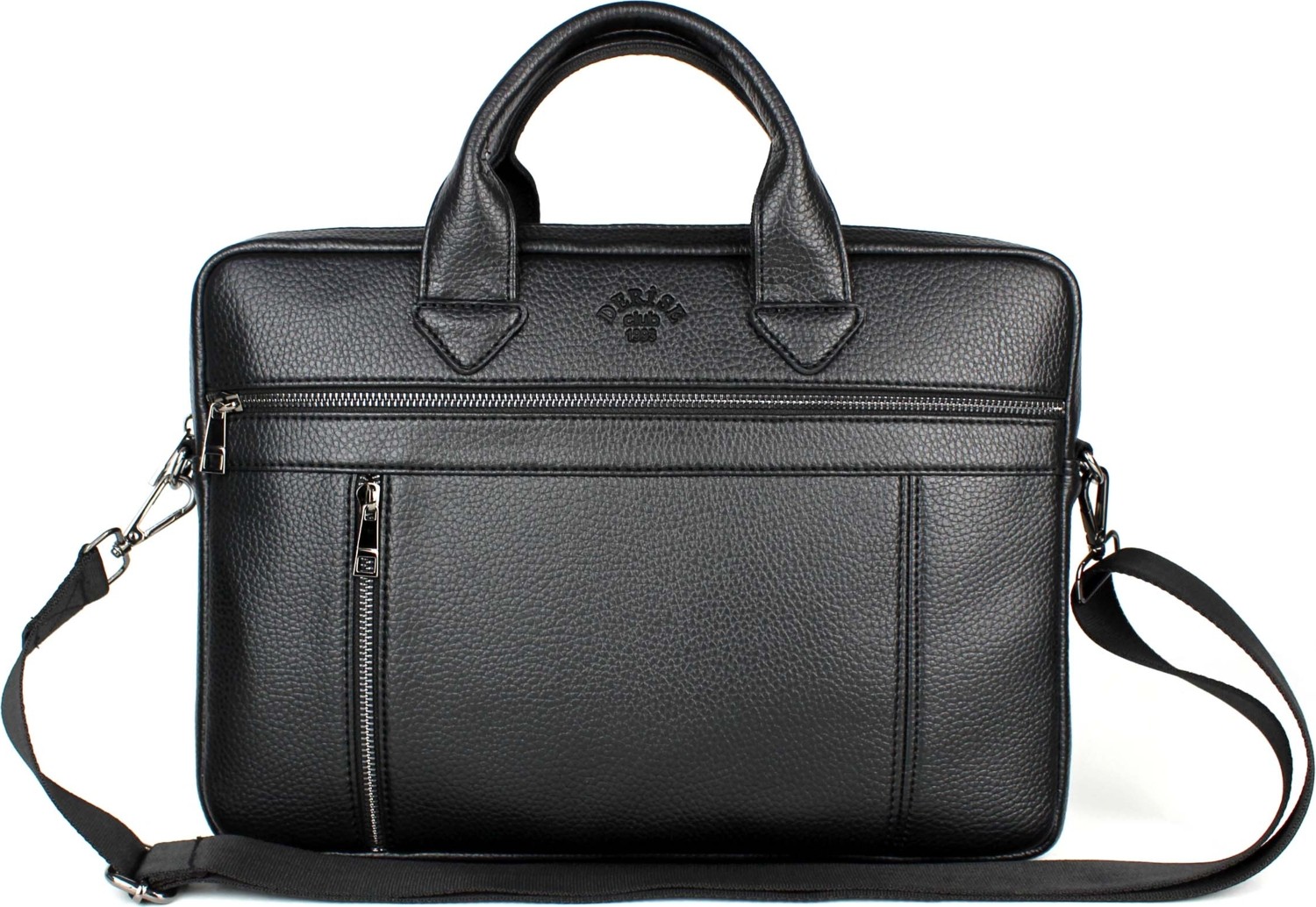 Derise Club Unisex Siyah 14 Inç Evrak ve Laptop Çantası görsel 3