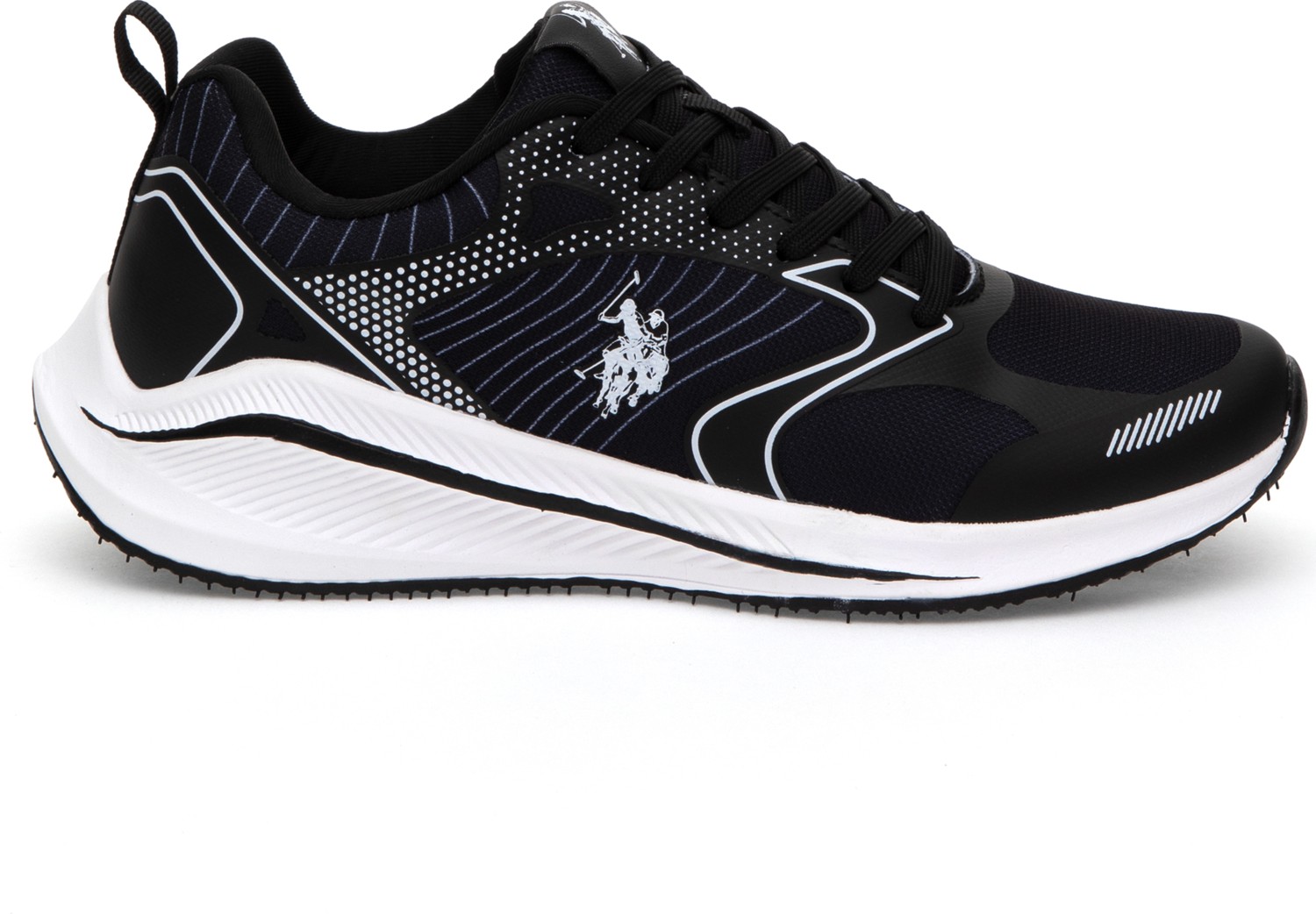 U.S. Polo Assn. Erkek Siyah Spor Ayakkabı 50313714-VR046 görsel 8