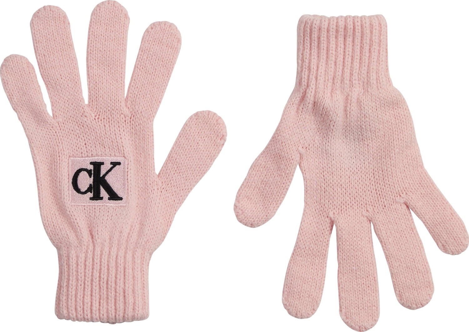 Calvin Klein Erkek Pembe Calvin Klein Monogram Rıb Gloves Erkek Pembe Eldiven
