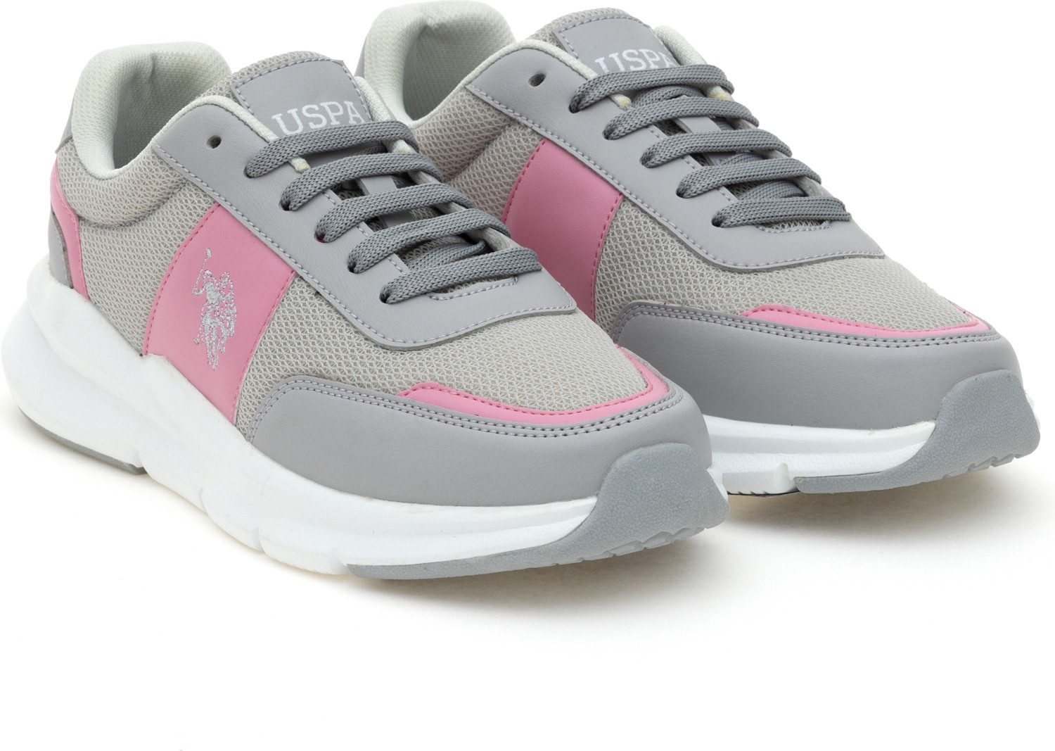 U.S. Polo Assn. Kadın Açık Gri Spor Ayakkabı 50306275-VR001 görsel 2