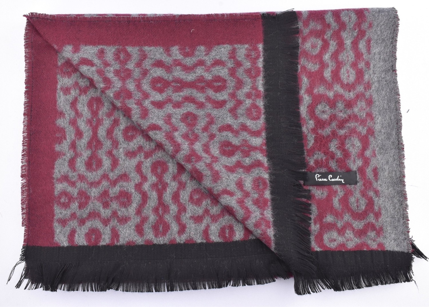 Pierre Cardin PCR2023-100 Kaşkol Bordo görsel 4