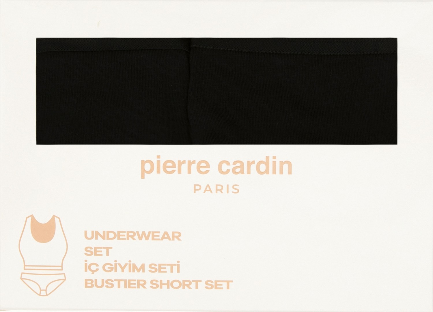 Pierre Cardin Kadın Siyah Iç Giyim Takım 50304055-VR046 görsel 3