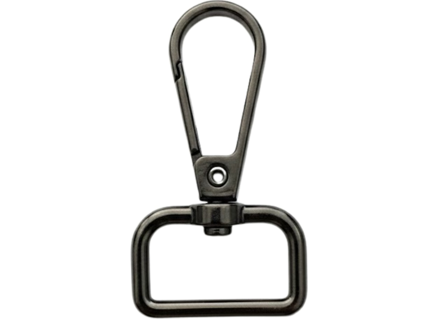 Orhan Çanta 2 cm Kare Kanca Nikel (Gümüş) - Metal Çanta ve Cüzdan Askı Klipsi - 15 Adet görsel 4