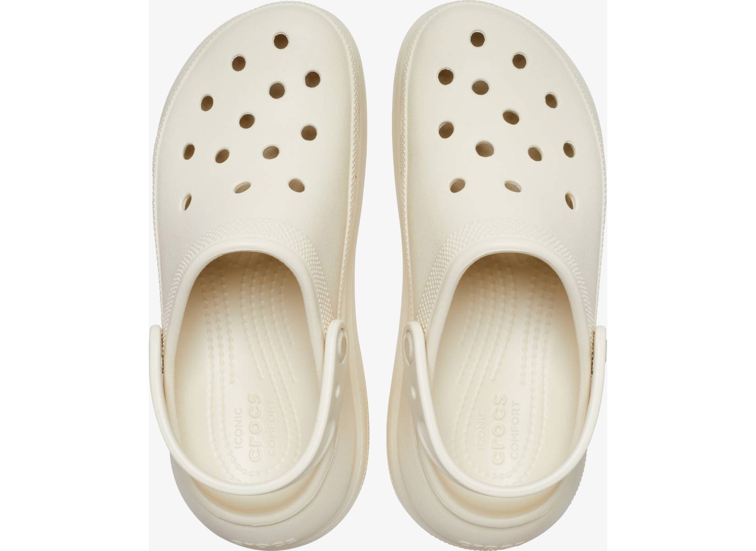 Crocs Classic Crush Clog 207521-2Y2 Unisex Bej Sandalet&Terlik görsel 7
