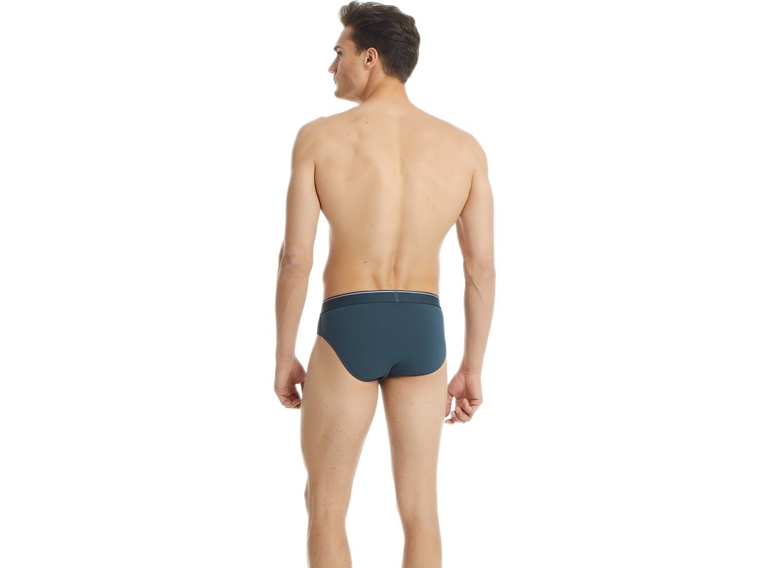 Blackspade Erkek Slip 3'lü Paket Tender Cotton 9672 - Beyaz görsel 8