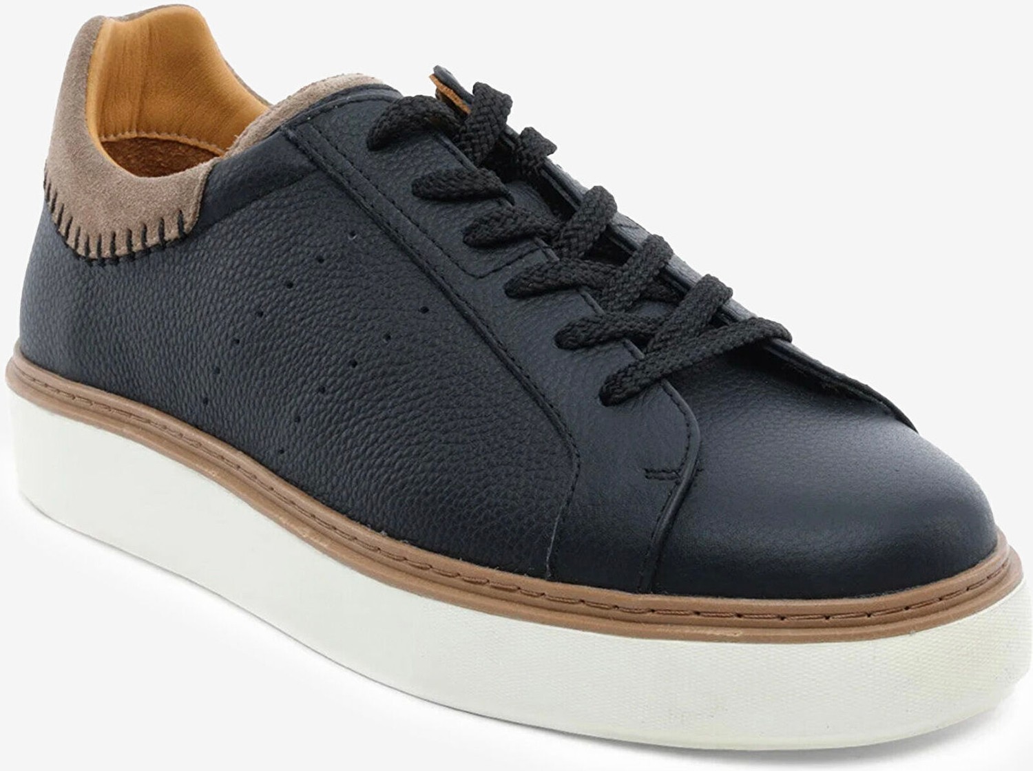 Greyder Erkek Siyah Hakiki Deri Sneaker Ayakkabı 6Y1SA18310 görsel 7