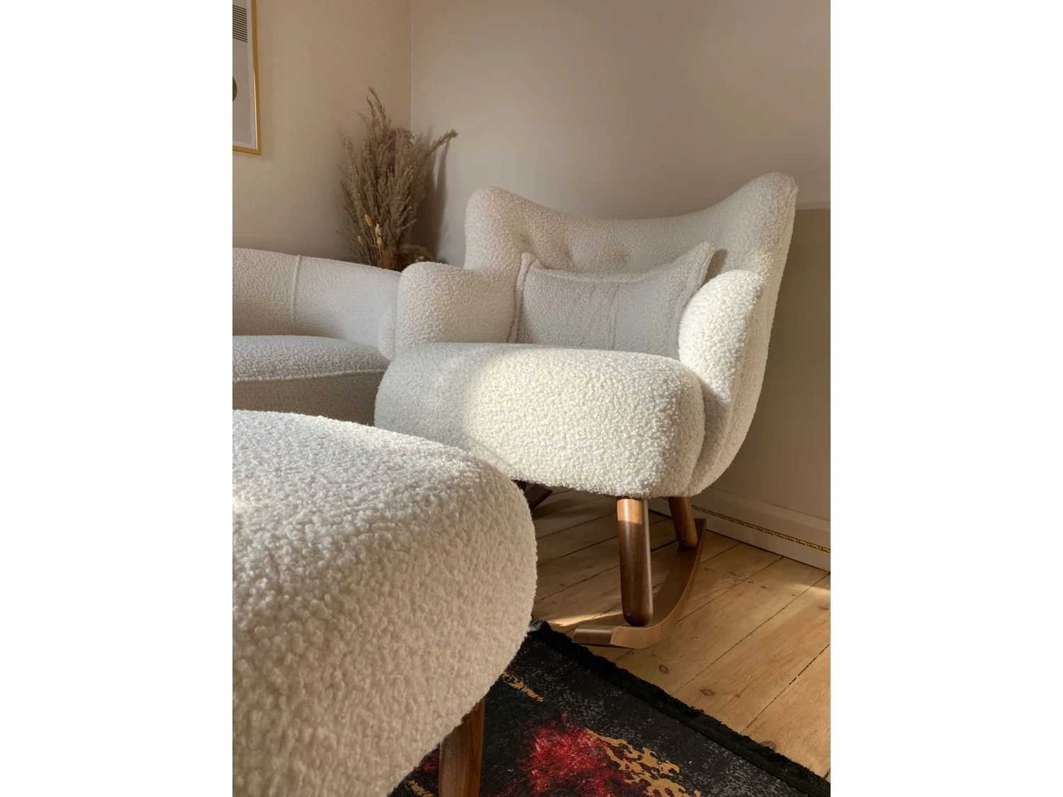 Resim Creatizm Home Daısyemzirme Koltuğu ve Puf Takım 