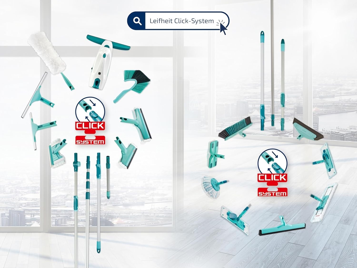 OEM Click System Toz Alma Başlığı 9X13X59CM görsel 2