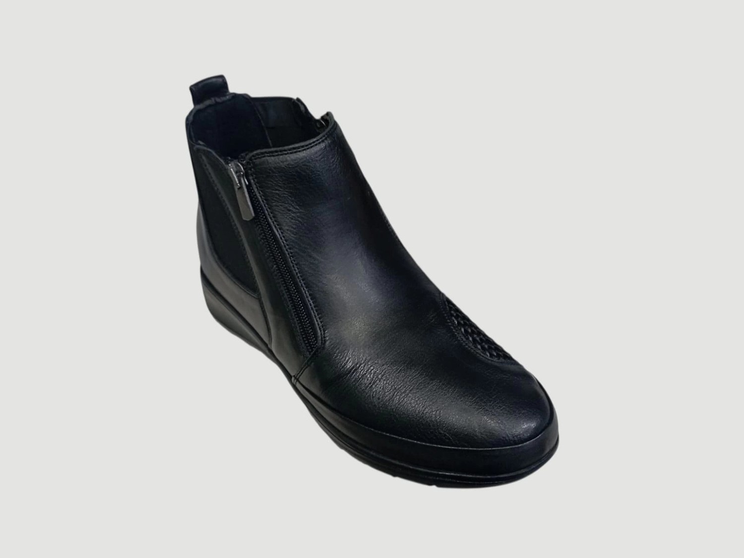 Voyager Pepita 8609 Kadın Deri Comfort Bot görsel 2