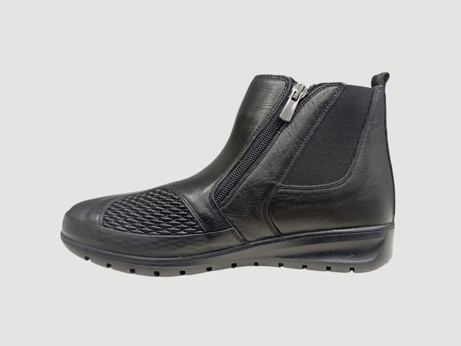 Voyager Pepita 8609 Kadın Deri Comfort Bot görsel 3