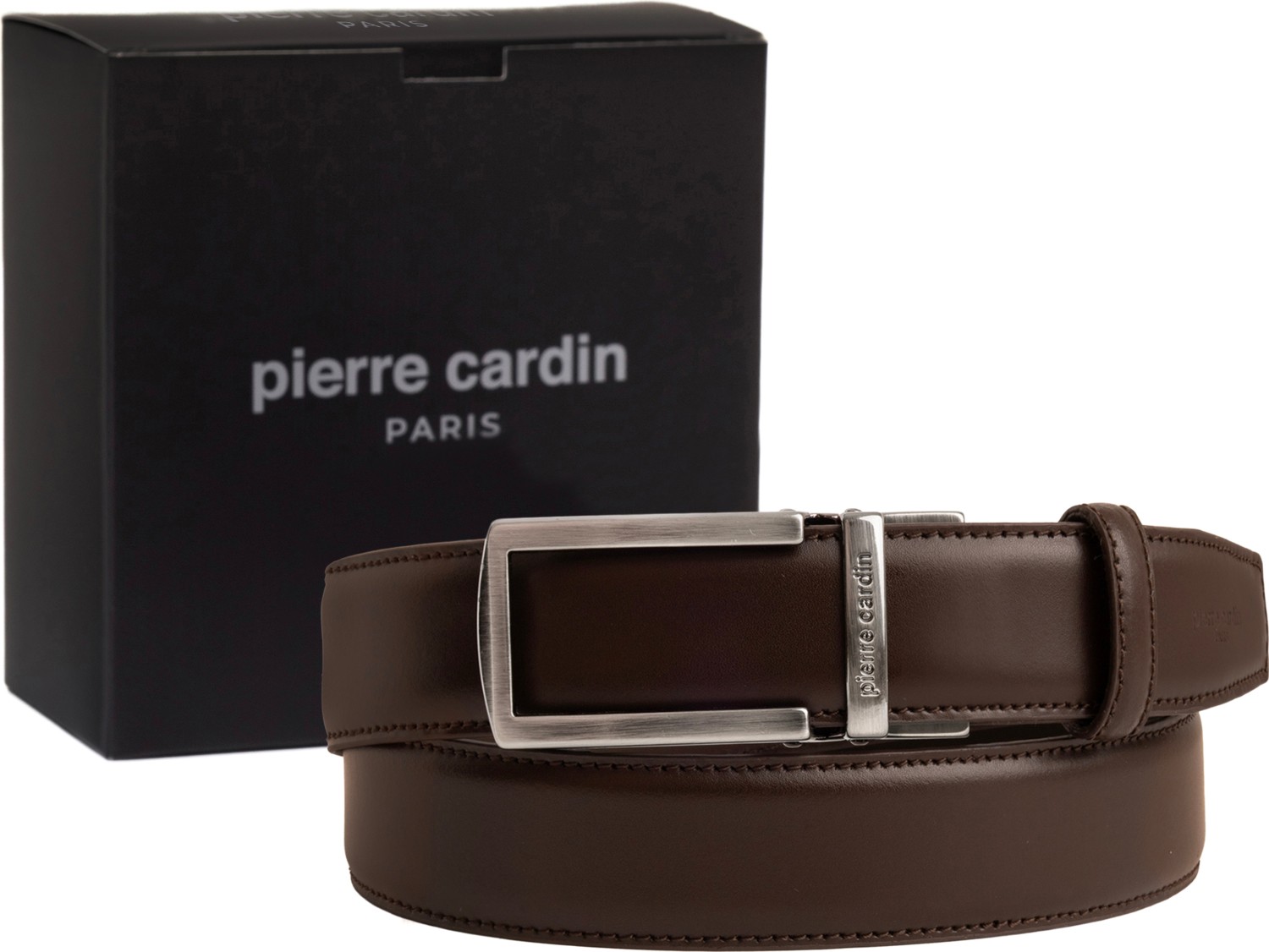 Pierre Cardin Siyah Deri Otomatik Tokalı Erkek Kemeri (En 3,5 Cm) PCOTM01S6T