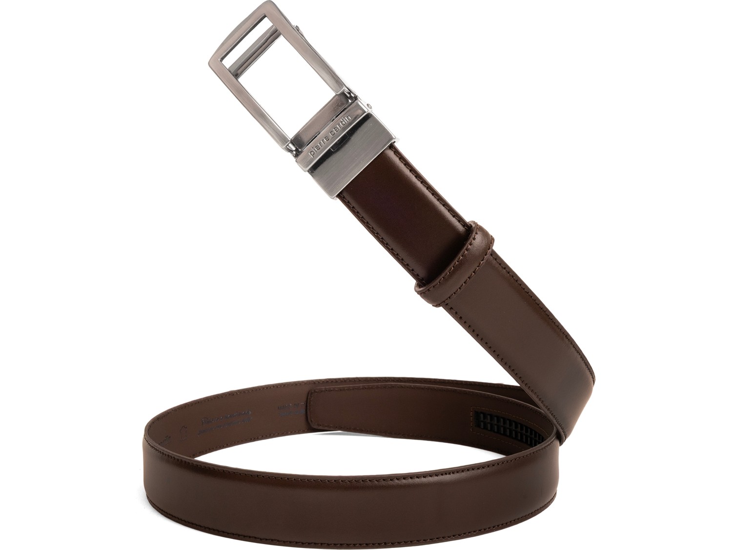 Pierre Cardin Siyah Deri Otomatik Tokalı Erkek Kemeri (En 3,5 Cm) PCOTM01S6T görsel 2