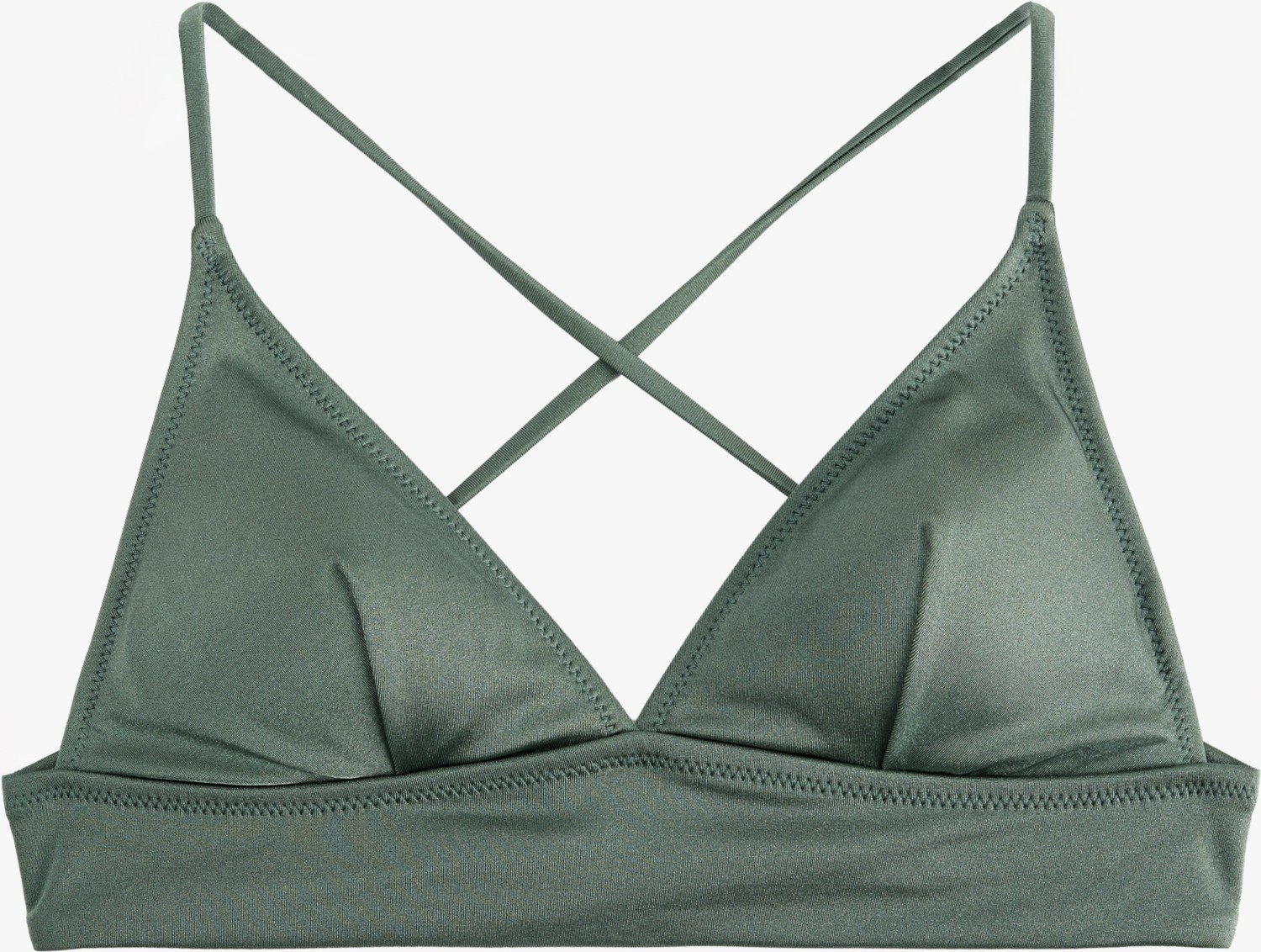 Koton Sırt Bağlama Detaylı Bralet Bikini Üst görsel 7