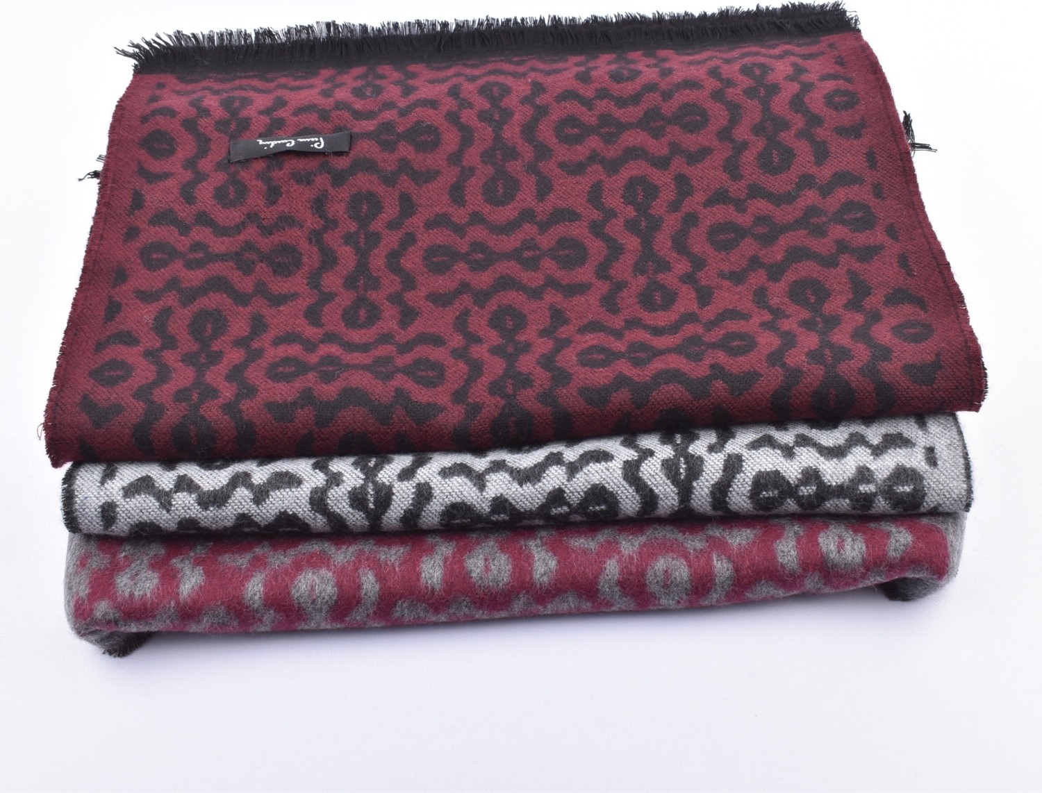 Pierre Cardin PCR2023-100 Kaşkol Bordo görsel 5