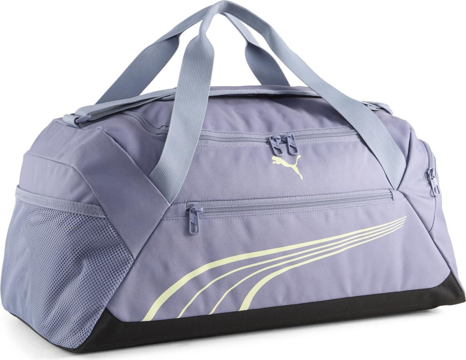 1001 Puma Fundamental Small Sport Unisex Yetişkin Spor Çantası Gray Sky-Apple Spritz Tek Beden