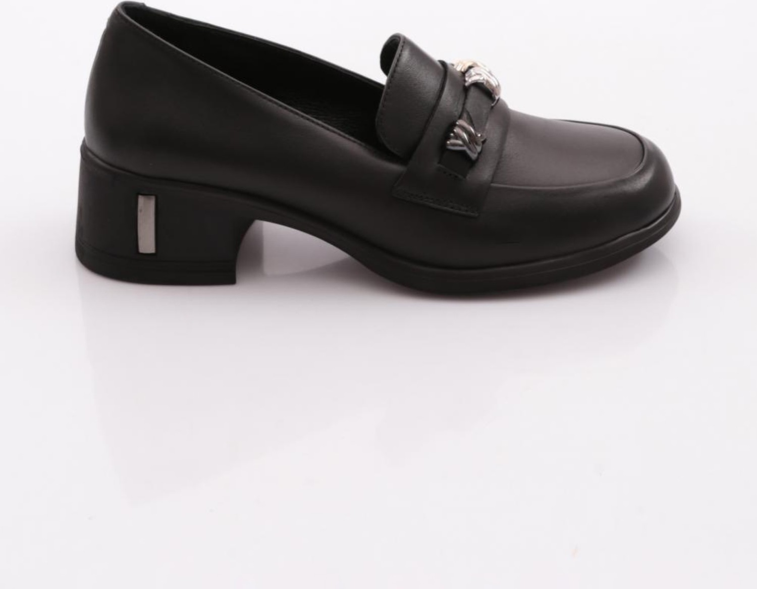 DGN 603 Kadın Topuklu Loafer Ayakkabı