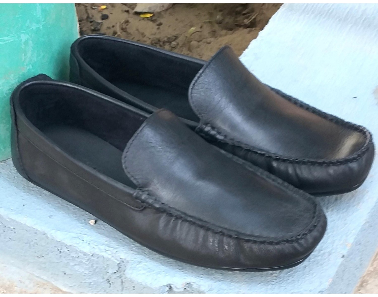 Bags Shoes Bagsshoes 15011 Erkek Hakiki Deri Loafer Ayakkabı görsel 6