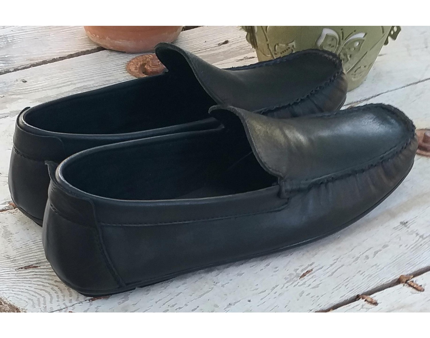Bags Shoes Bagsshoes 15011 Erkek Hakiki Deri Loafer Ayakkabı görsel 3