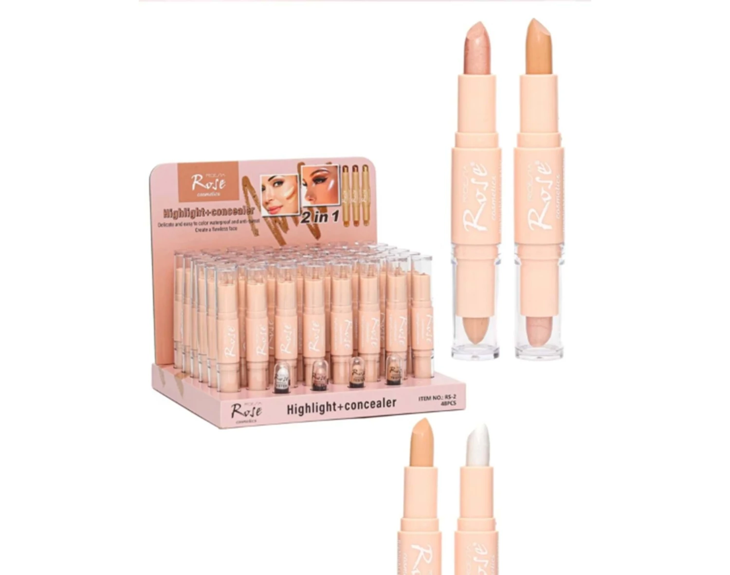 Resim 2 Li̇ Hi̇ghli̇hter + Concealer Rs-2 48 
