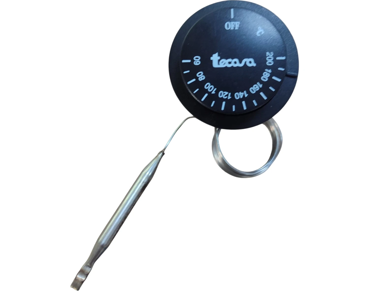 Resim İnox Rezistans Tecasa Gazlı Termostat 60-200 Derece Adet 