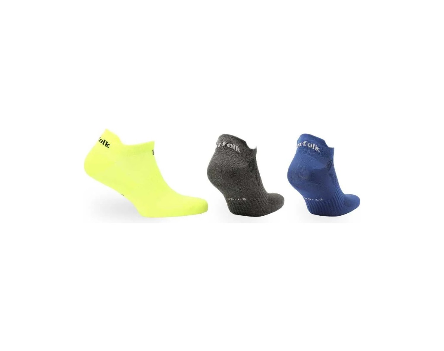 Norfolk Izzy Multi-Sport Ultra Hafif Düşük Kesim Çorabı 3'lü Paket görsel 2
