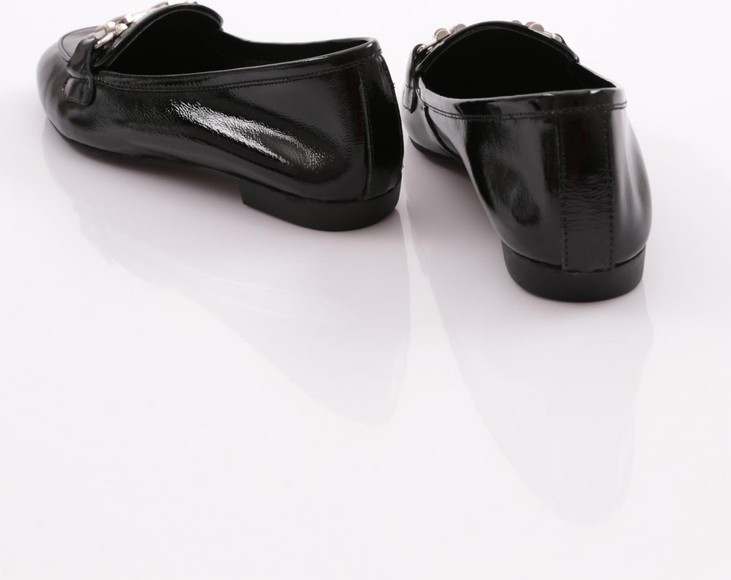 DGN 24059H Kadin Metal Aksesuarli Babet görsel 8