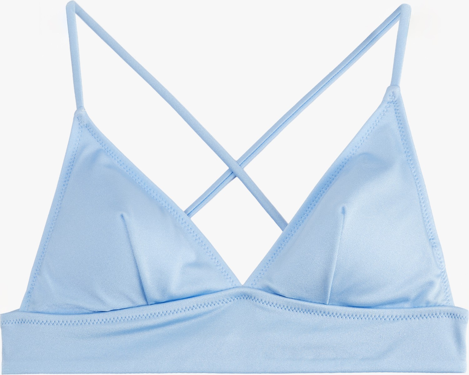 Koton Sırt Bağlama Detaylı Bralet Bikini Üst görsel 4