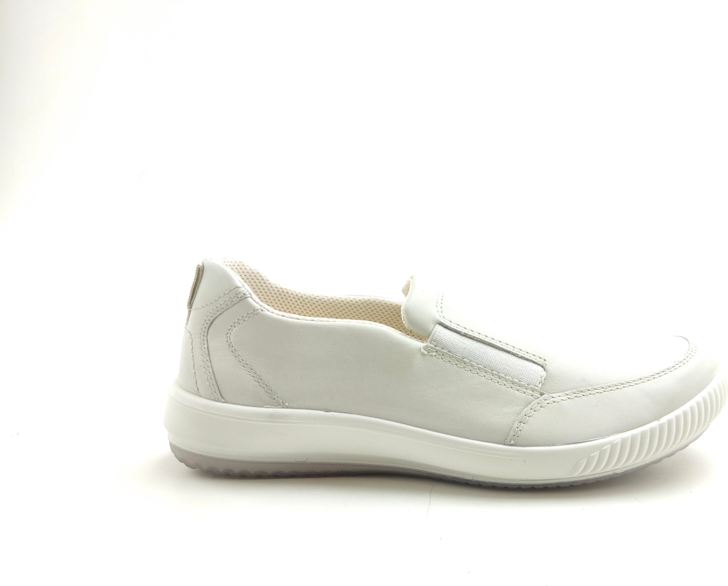 Legero Unisex Deri Ayakkabı Tanaro Bağcıksız 000215-1000 - Beyaz BEYAZ