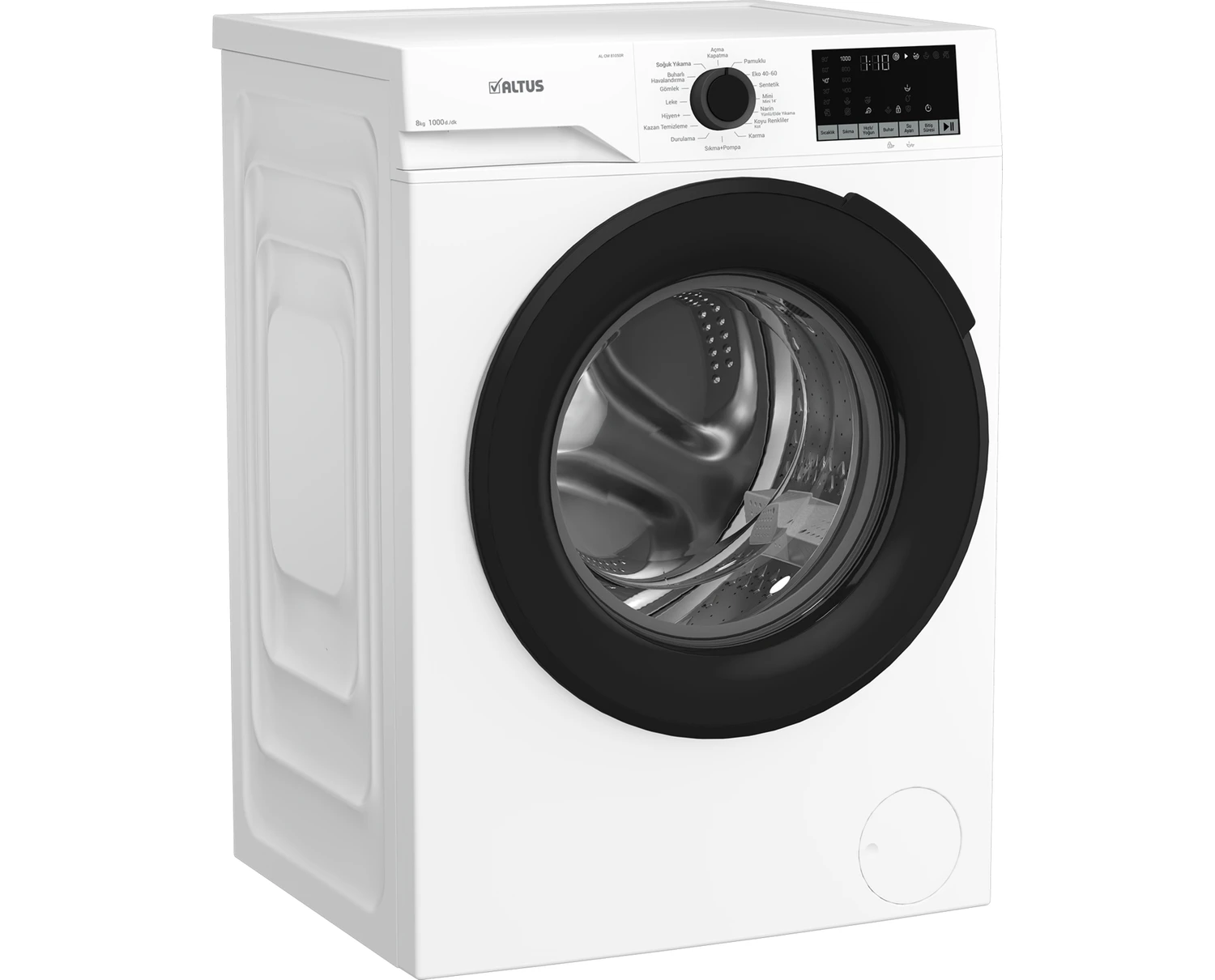 Resim Altus Al Cm 81050R 1000 Devir 8 kg Çamaşır Makinesi 