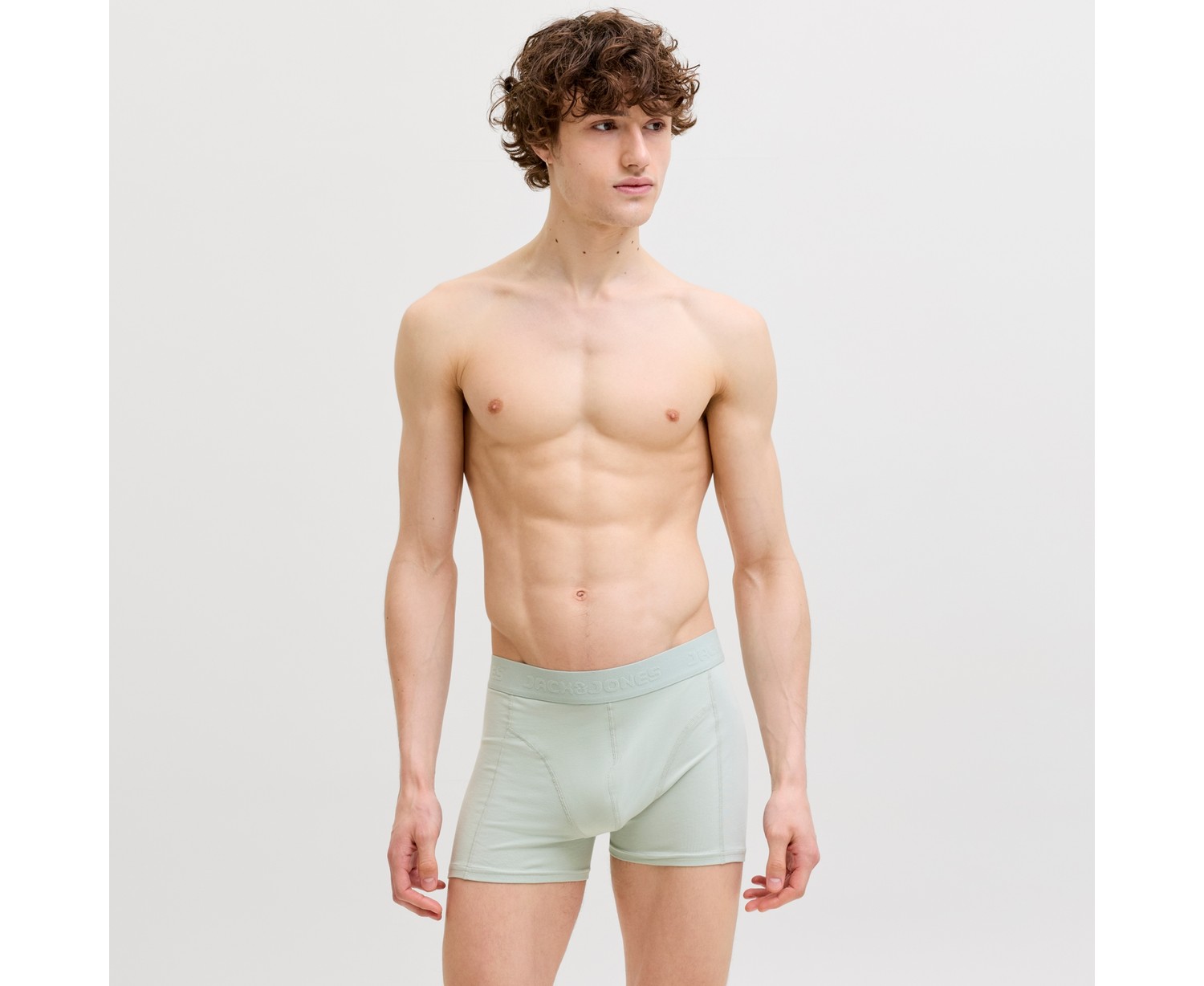Jack & Jones Erkek 3'lü Boxer Paketi - Gilli görsel 4