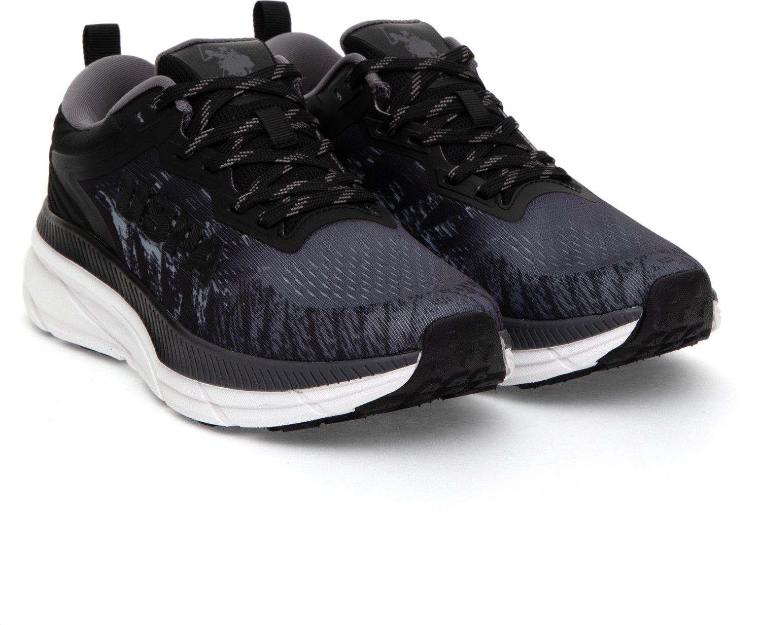 U.S. Polo Assn. Erkek Siyah Spor Ayakkabı 50313708-VR046 görsel 7