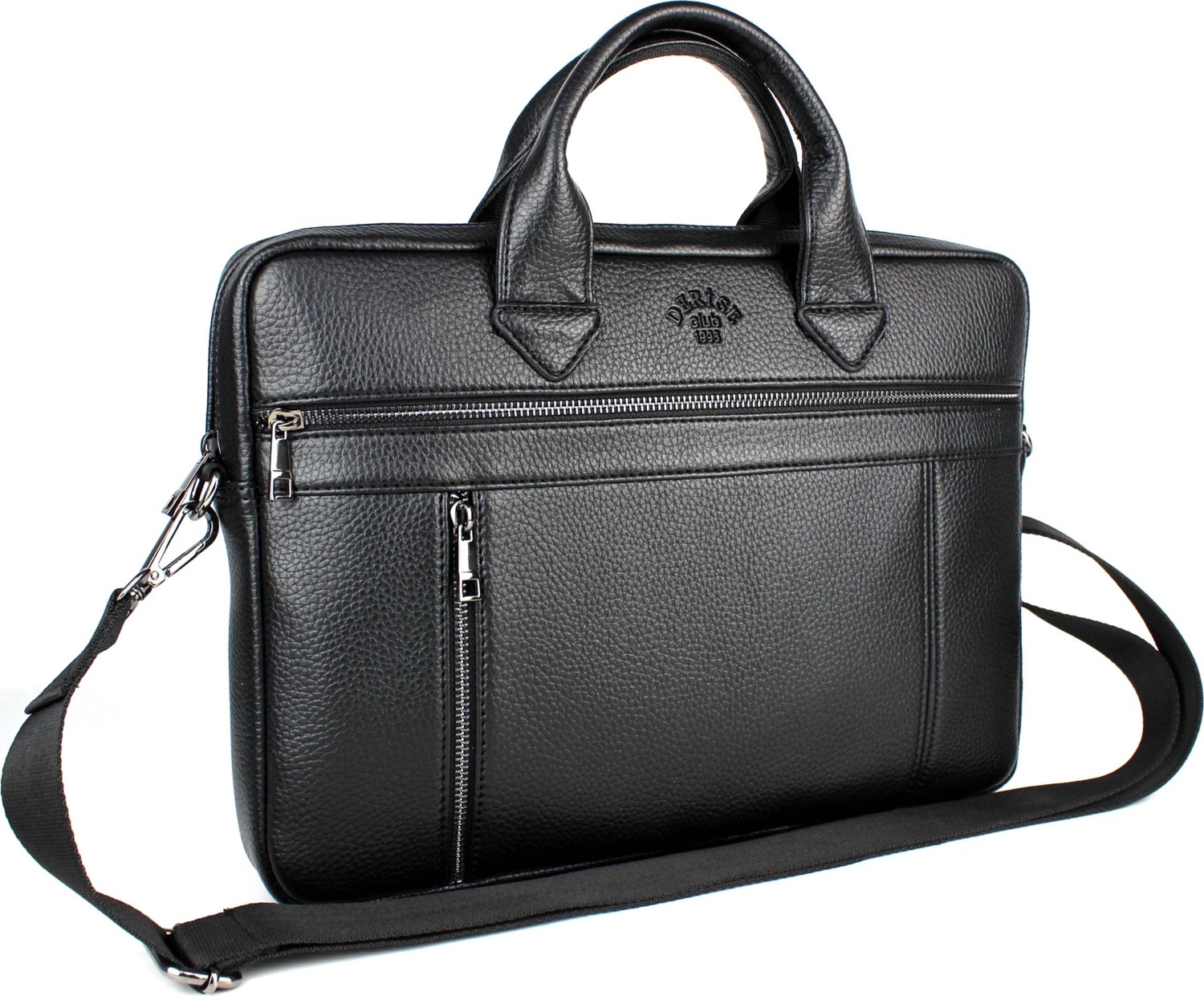 Derise Club Unisex Siyah 14 Inç Evrak ve Laptop Çantası
