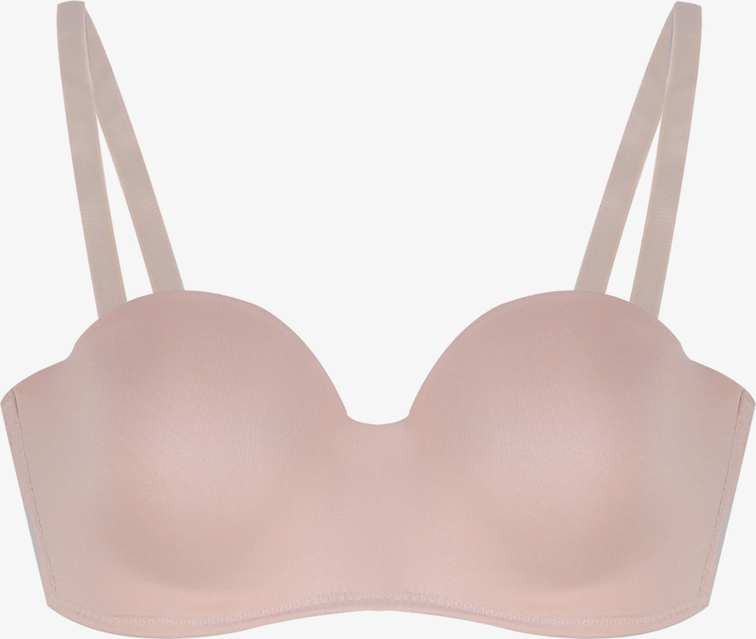Koza İç Giyim Kadın Dolgusuz Mikro Straplez Sütyen