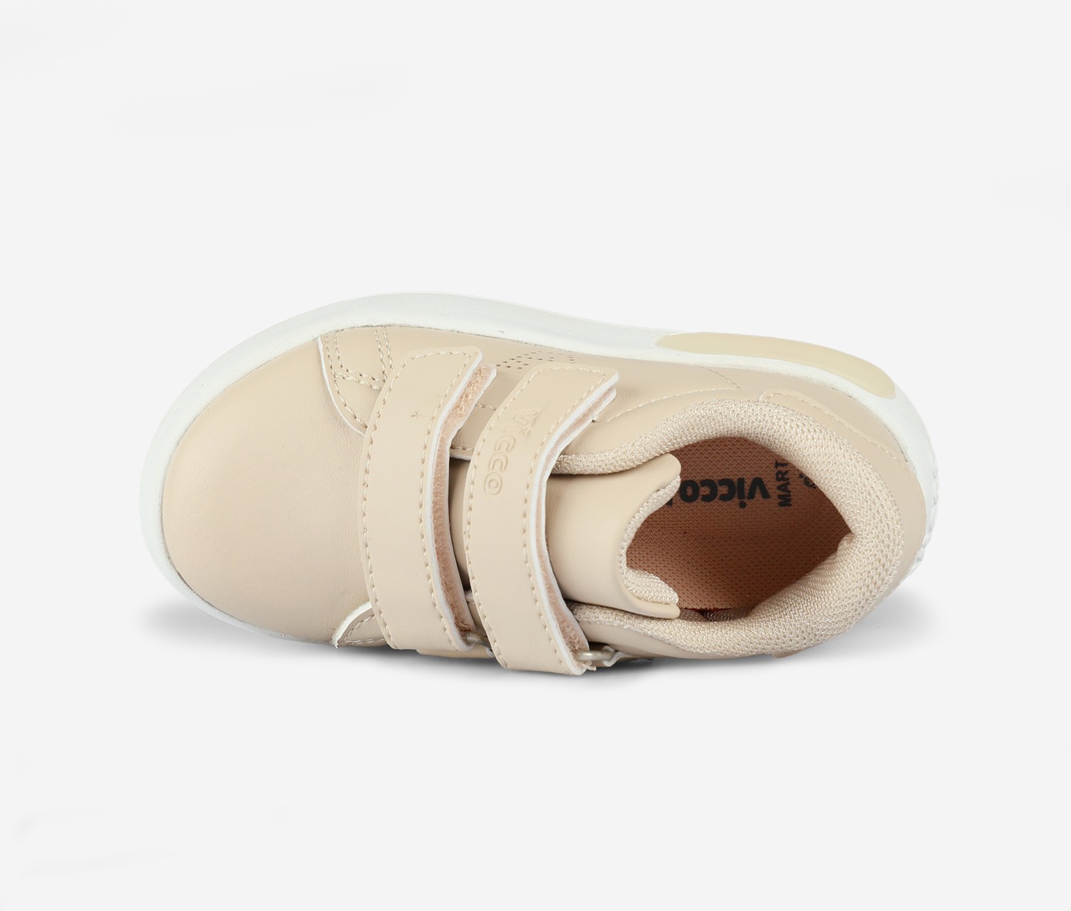 Vicco Oyo Iı Işıklı Unisex Okul Öncesi Bej Sneaker görsel 3