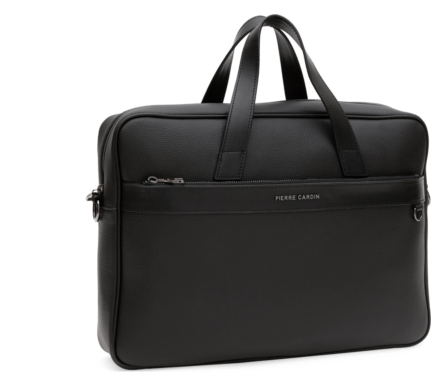 Pierre Cardin Erkek Erkek Siyah Evrak Çantası 50301238-VR046 görsel 3