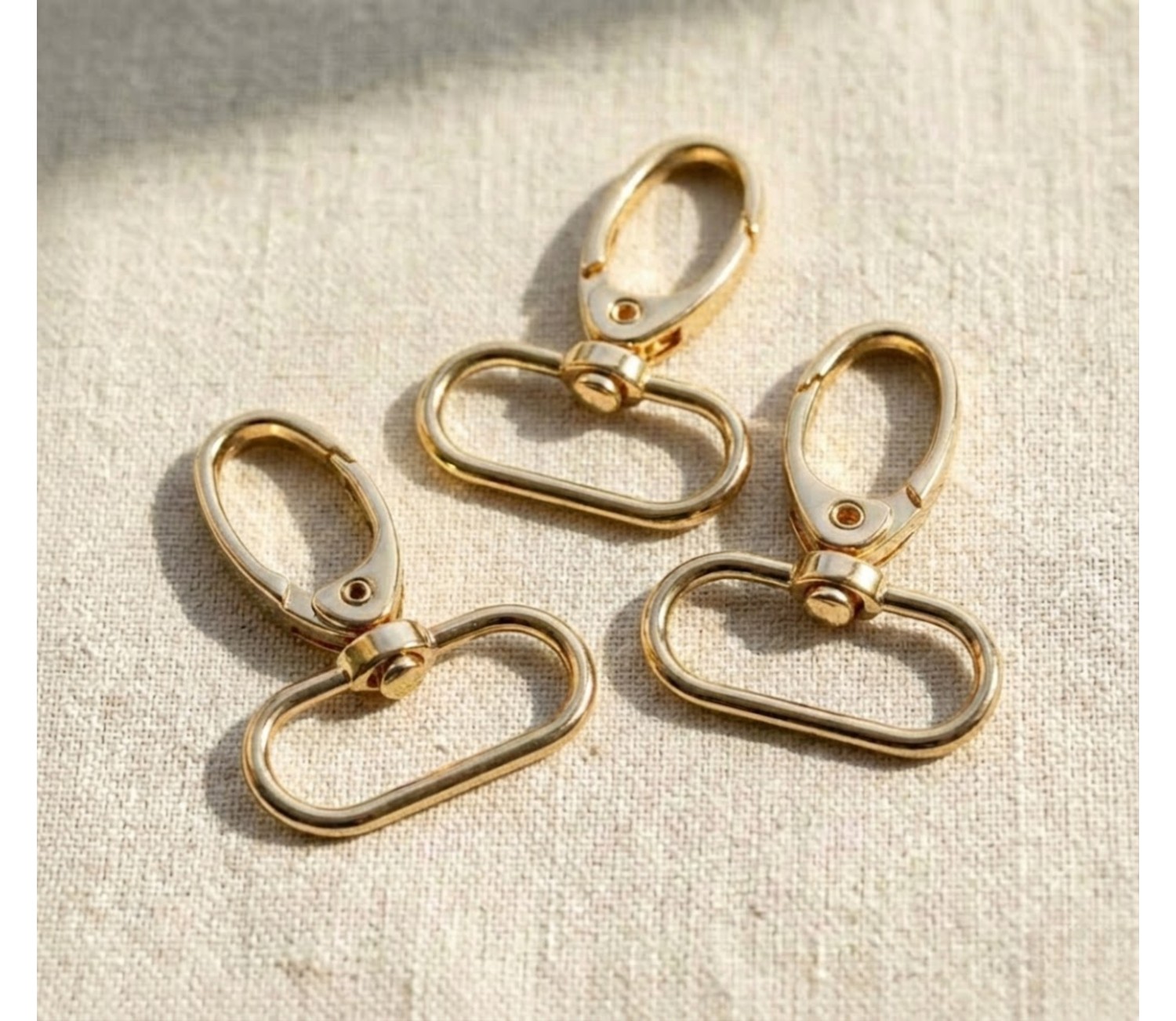Orhan Çanta 2.5 cm Akrep Kanca Nikel (Gümüş) - Metal Çanta ve Cüzdan Askı Klipsi - 20 Adet görsel 8