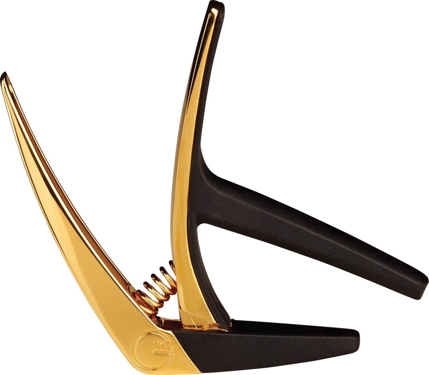 Aesco G7TH 200-140 Nashville Kapodaster Für Akustikgitarre, Goldfarben