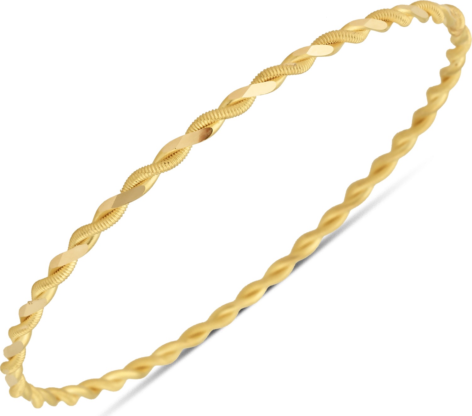 Altında Fırsat 10 gr 22 Ayar 2'li Burma Bilezik