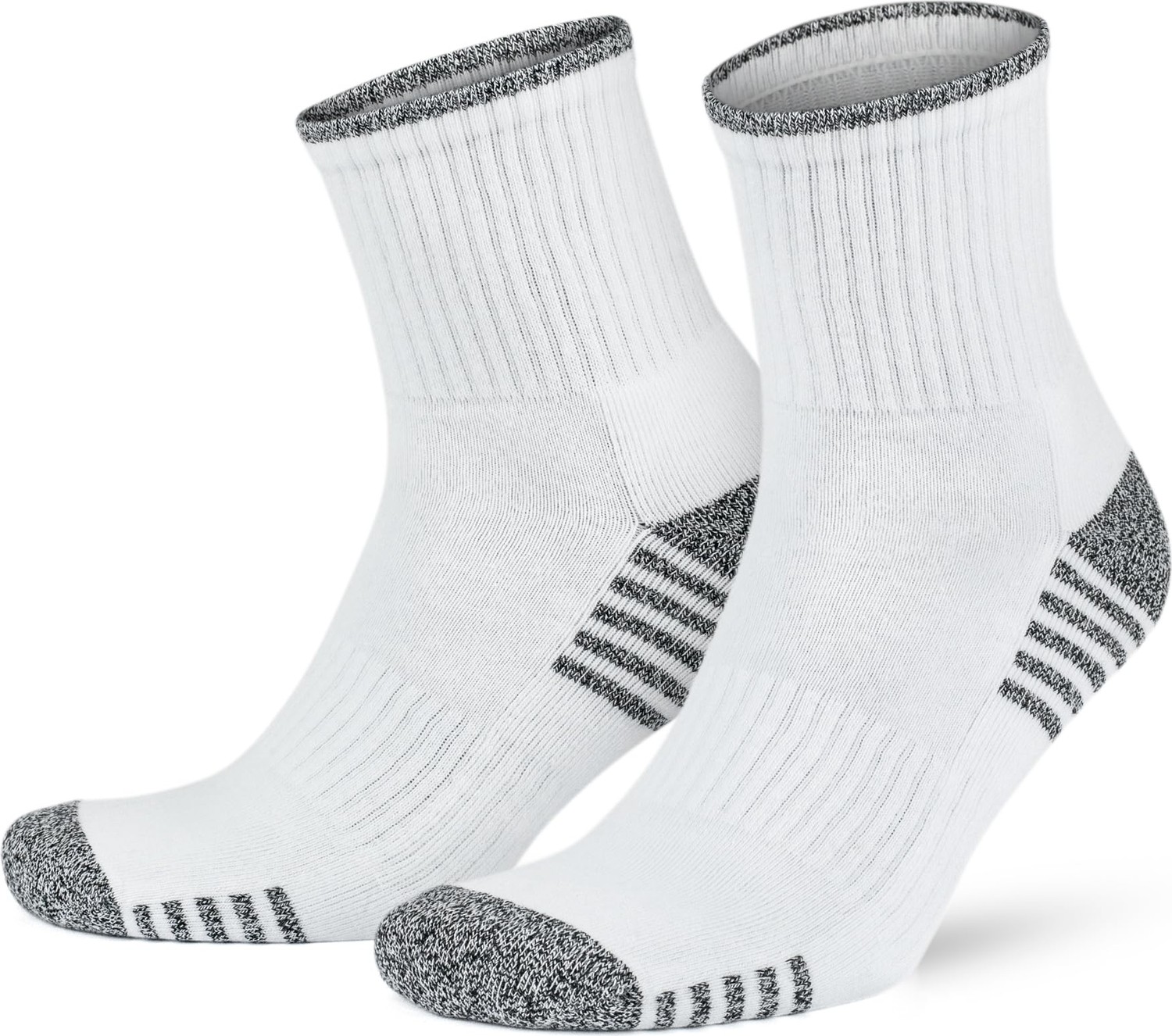Aesco Gowith 2'li Penye Pamuklu Dikişsiz Havlulu Ultra Yumuşak Renkli Fitilli Spor Kadın ve Erkek Çorap, Koşu Golf Tenis Aktivite Çorabı 3502